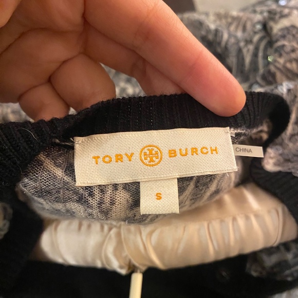 Tory Burch sequin cardigan - Picture 2 of 4